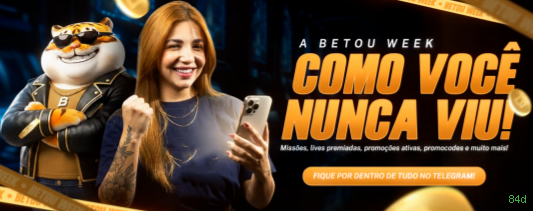 Imagem promocional da 84d mostrando a plataforma e suas vantagens